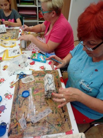 WARSZTATY DECOUPAGE- SZKATUŁKA NA DROBIAZGI